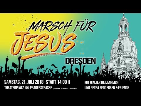 Marsch für Jesus in Dresden