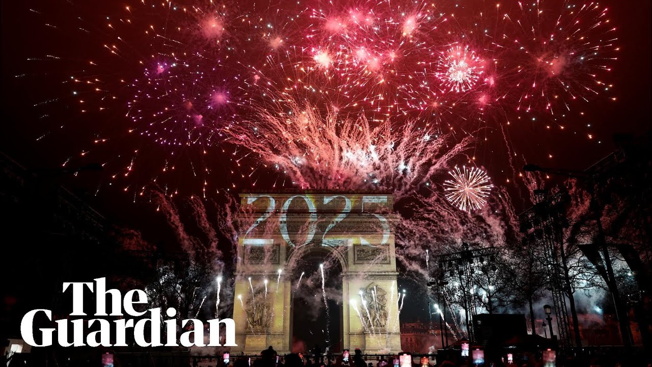 New Year's Eve: from Auckland to London, the world welcomes 2025
