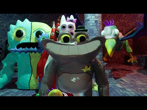 I lined up the characters in Garten4!《Garten of banban 4》