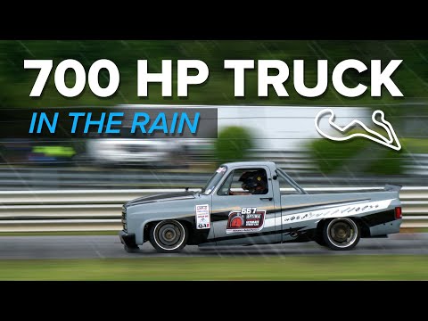 We won the GTT class racing a 700HP Truck in the RAIN at Optima Ultimate Street Car!
