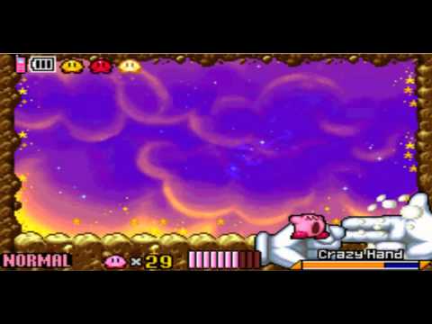 Kirby and The Amazing Mirror No power-up: Hands