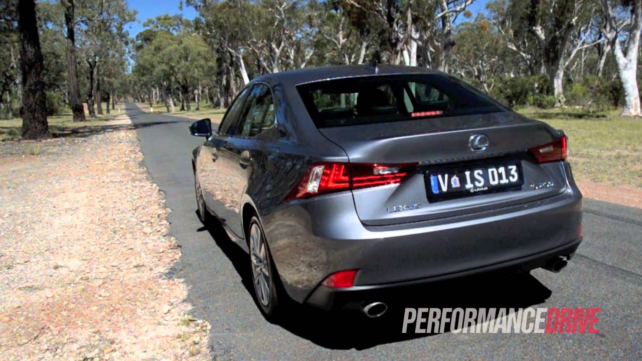 2013 Lexus IS 250 engine sound and 0-100km/h