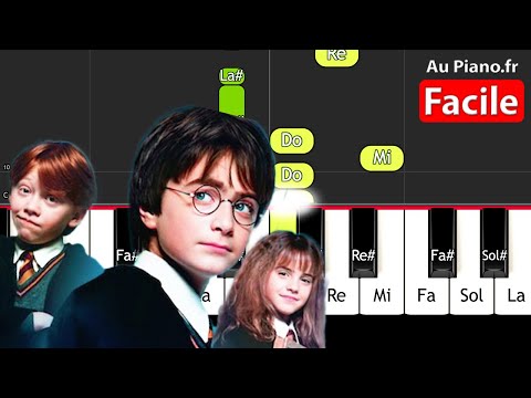 Hedwig's Theme PIANO EASY Tutorial avec Partition