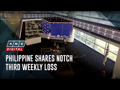 Philippine shares notch third weekly loss ANC