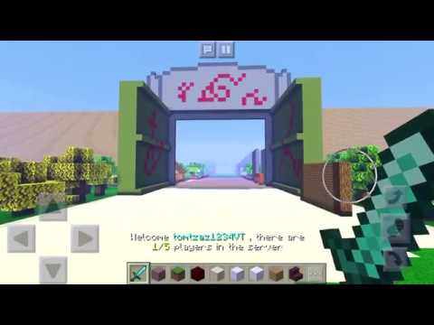 MCPE NARUTO RPG SERVER - THE NEW HIDDEN LEAF VILLAGE