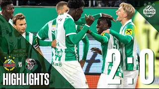 Highlights: SK Rapid – Wolfsberger AC | 21.02.2026