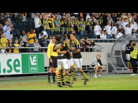 AIK - Åtvidabergs FF 3-2 (2013-08-19)