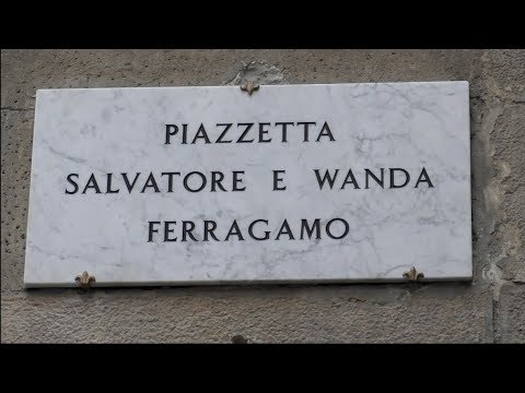 Firenze, intitolata piazzetta a Wanda e Salvatore Ferragamo