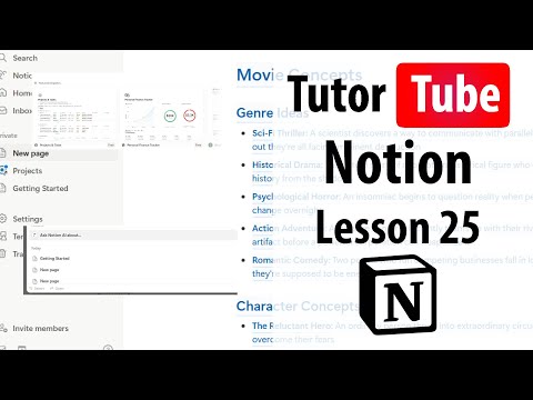 Notion Lesson 1 Accessing and Creating a New Account