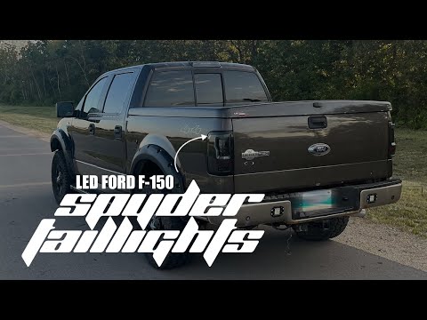 2004-2008 Ford F-150 Spyder LED Taillights Install on the King Ranch