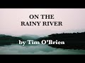 On the Rainy River by Tim O'Brien (audiobook)