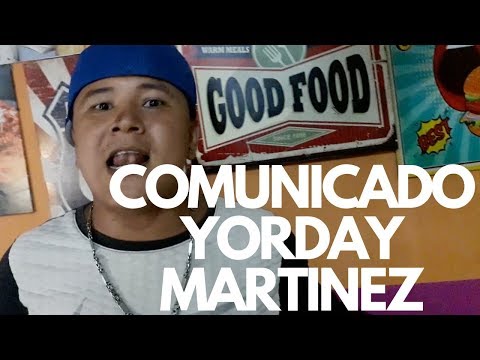 YORDAY MARTINEZ MANDA COMUNICADO A SUS FANS EN EL MUNDO🚨