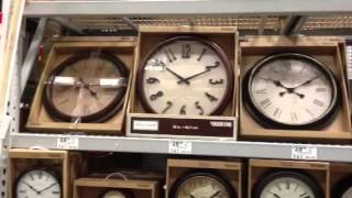 Lowes clocks