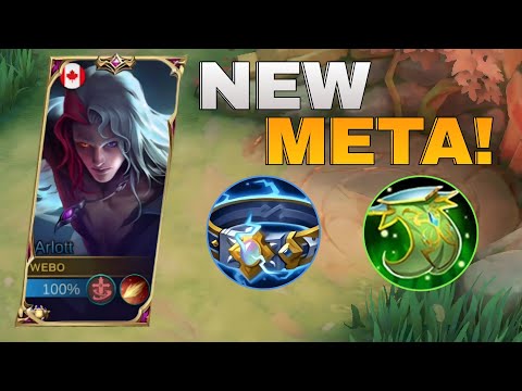 ARLOTT NEW META IMMORTAL BUILD AND EMBLEM 2023!! (you most try!)