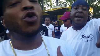 Jada Kiss , Styles P  and Nore show love to MADIZM