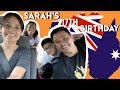 Sarah's 17th birthday in Australia | Ogie Alcasid