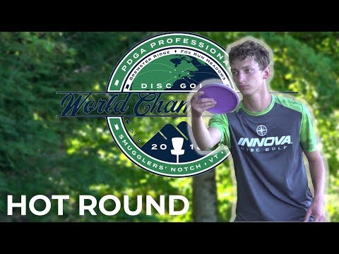 2018 PDGA Pro Worlds • Calvin Heimburg • Hot Round • Back 9