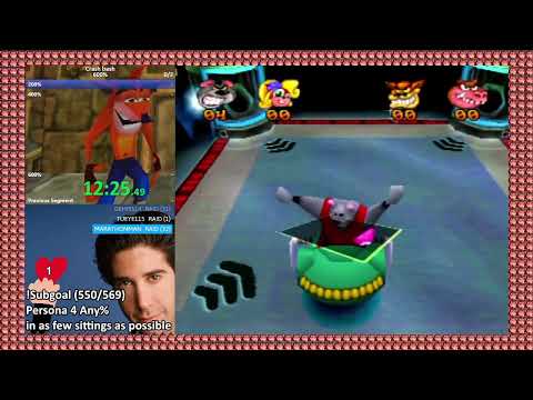 Crash Bash 600% SPEEDRUN in 23:53:21 [200% x 3] (Part 1/3)