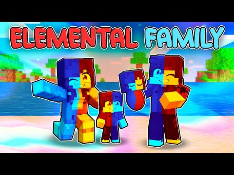 EPIC APHMAU MINECRAFT PARODY - Meet The Elemental's Family!