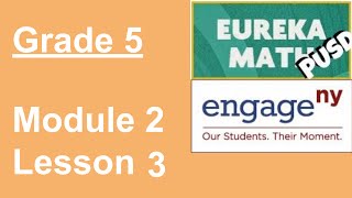EngageNY Grade 5 Module 2 Lesson 3