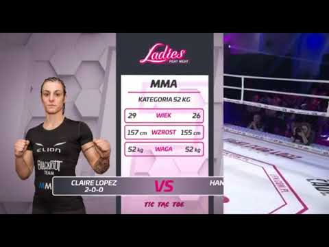 Claire Lopez vs Hanna "Tyson" Gujwan - MMA Pologne 05/2018