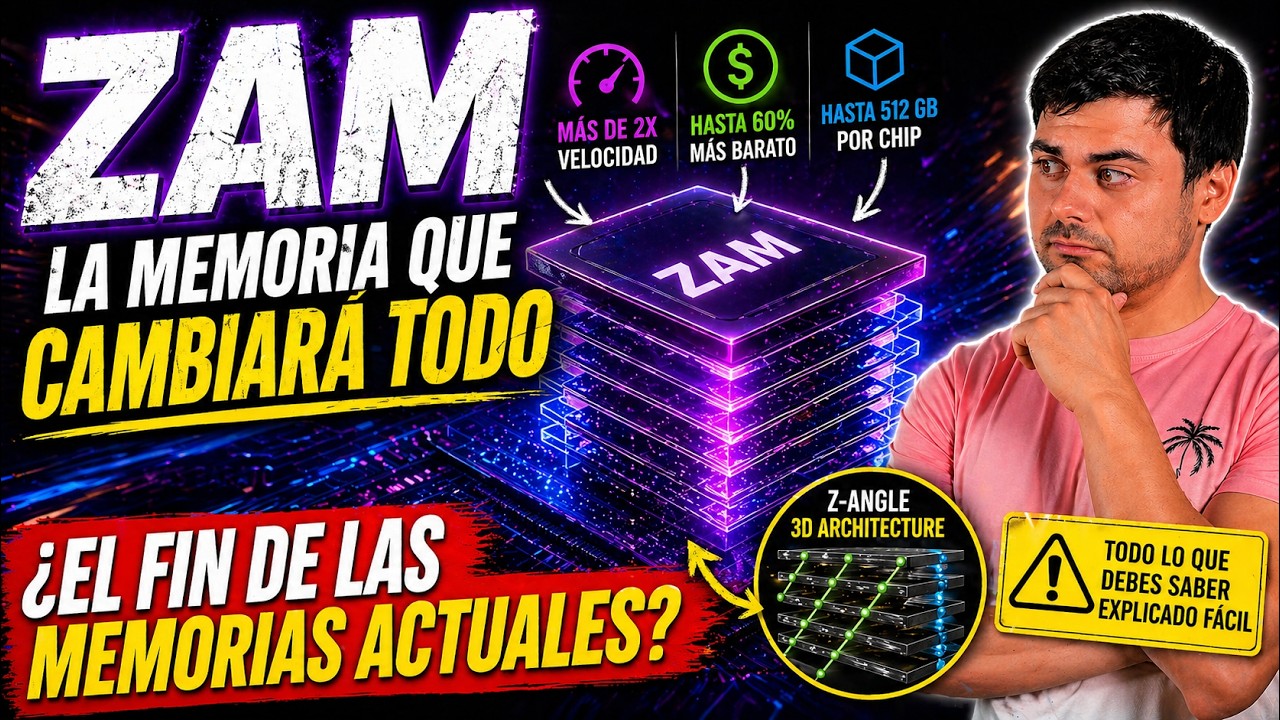 INTEL QUIERE MATAR LA HBM 💀 | La nueva memoria ZAM lo cambia TODO