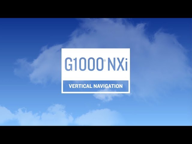 Mastering Vertical Navigation with the G1000 NXi | Magica
