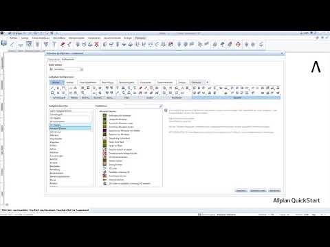 Allplan QuickStart - Oberfläche | Lektion 1 [22.01.2018]