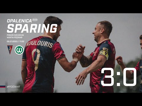 SPARING | POGOŃ SZCZECIN - WARTA POZNAŃ 3:0 (SKRÓT)