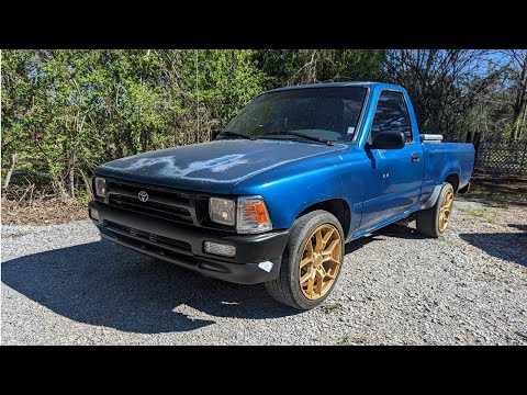 1989-1995 Toyota Pickup Front Bumper, Grille, & Rear Bumper Install