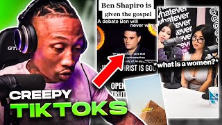 Creepy and Bizarre TikToks That Might Wake You Up & Change Your Reality [REACTION!!!] Pt. 9