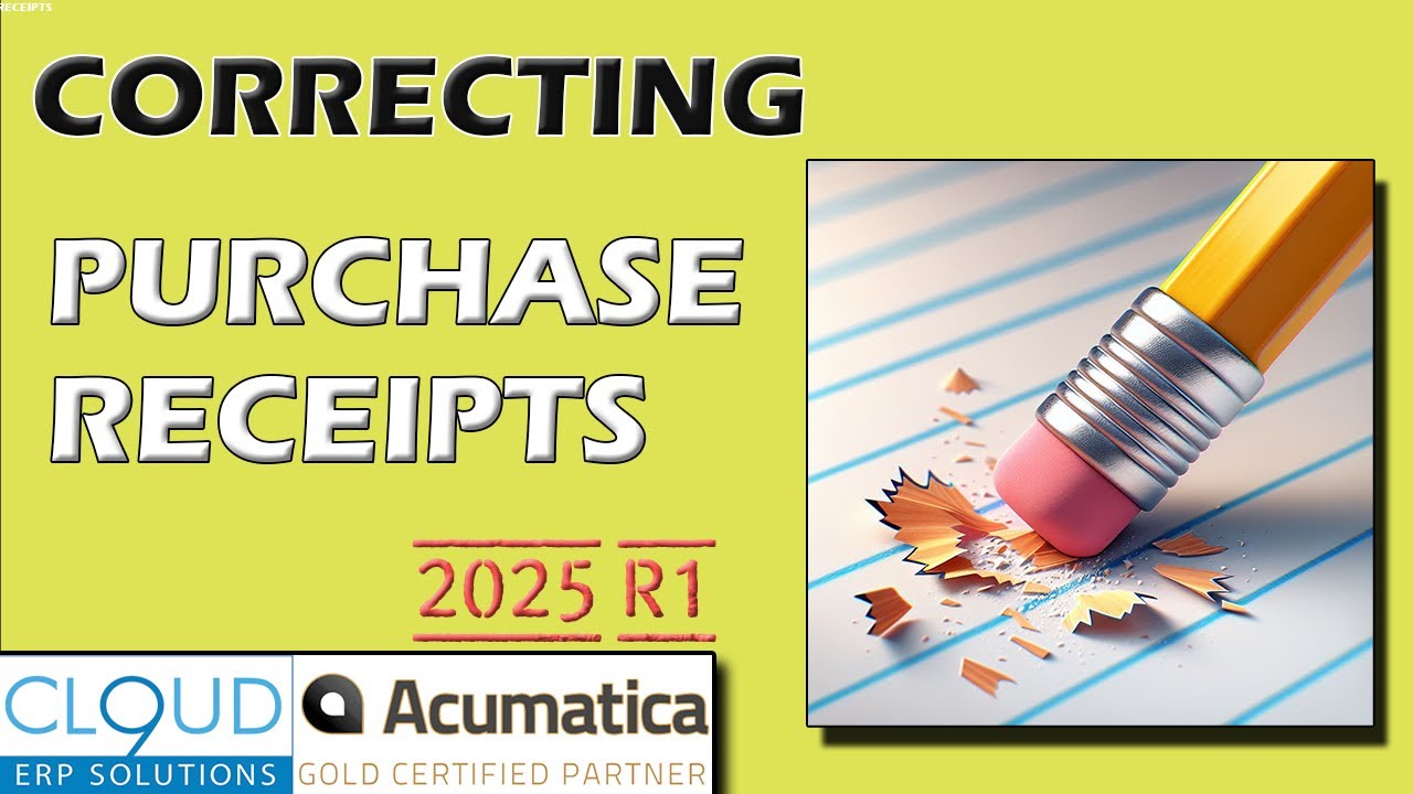 2025 R1 - Purchase Receipt Correction