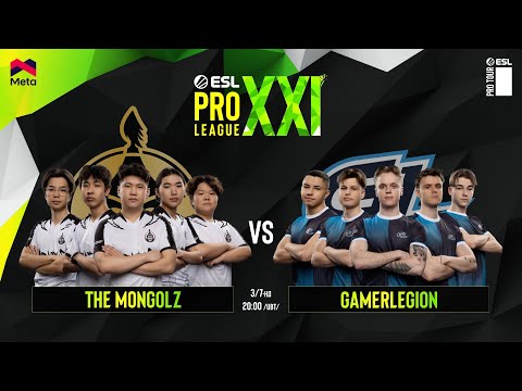 The MongolZ vs GamerLegion - ESL Pro League Season 21 - BO3 - MN cast