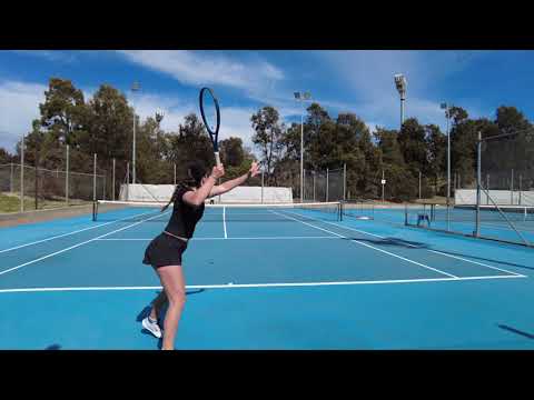 Sienna Ruberto College Tennis Video  Fall 24