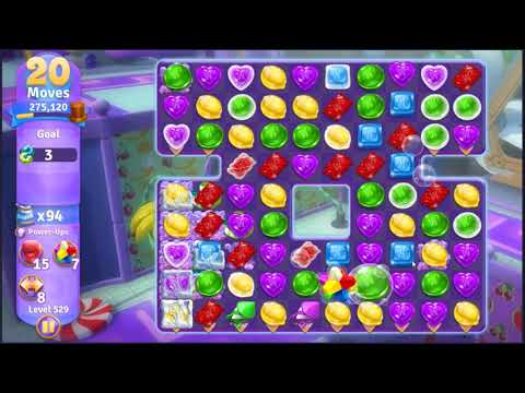 Wonka's World of Candy Level 529 - NO BOOSTERS + FULL STORY 🍫 | SKILLGAMING ✔️
