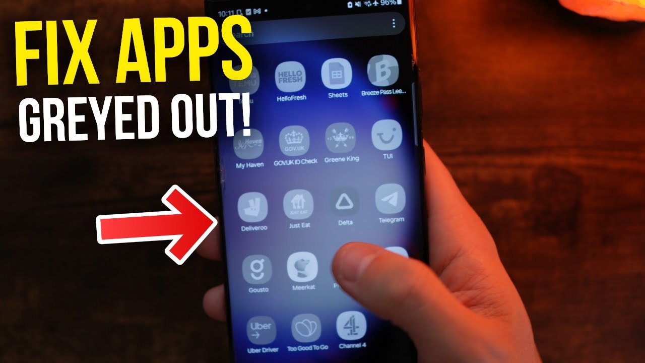 How to Fix Grey Apps on Android?