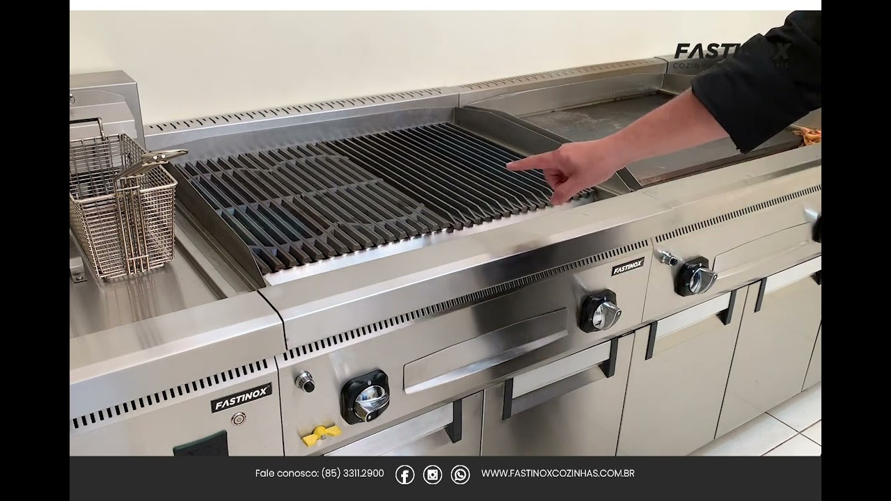 Como utilizar o Char Broiler - LINHA HEFESTO - FASTINOX COZINHAS