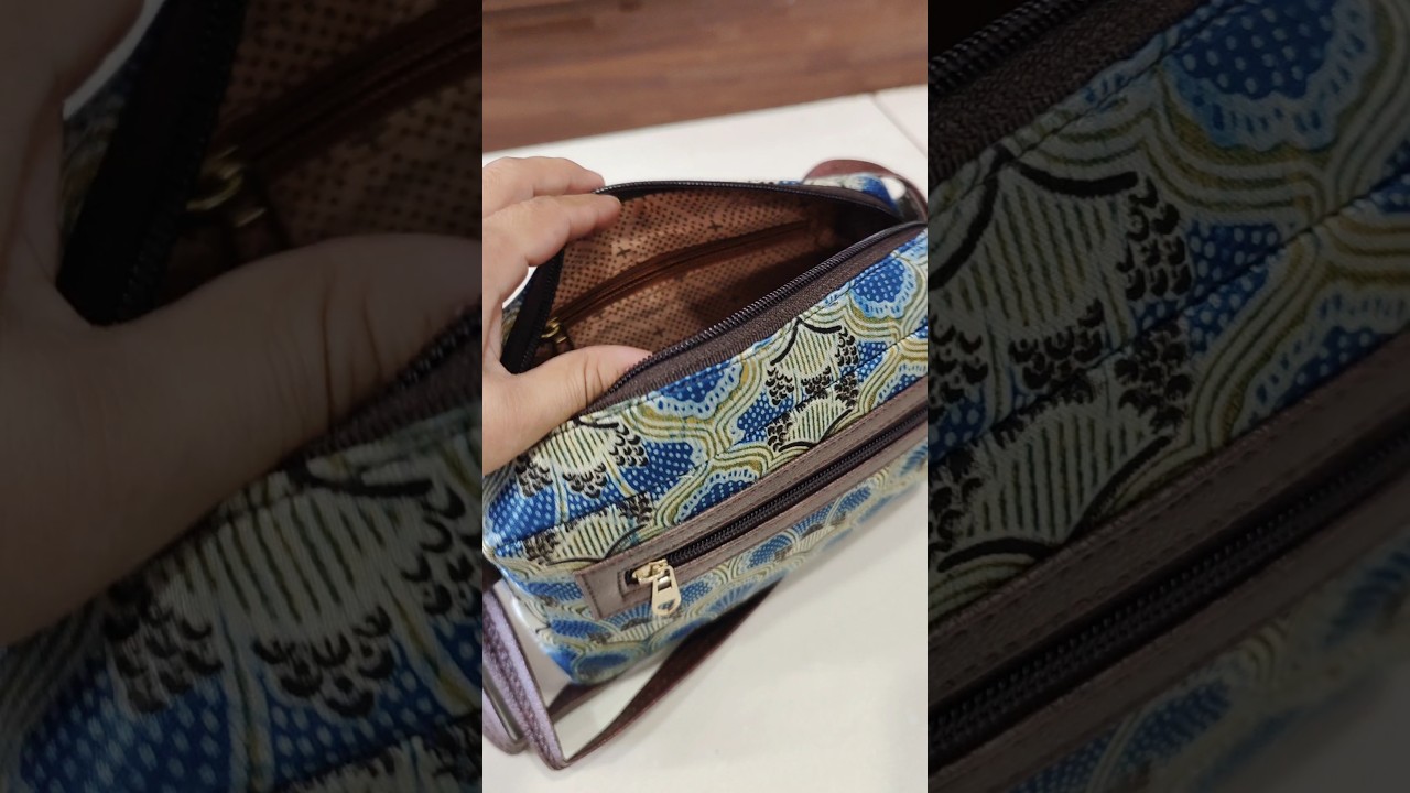 Sling bag (mashroo fabric)