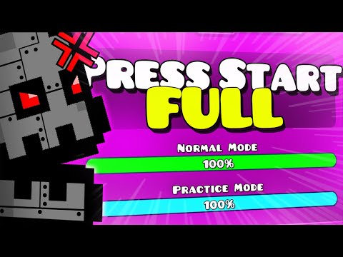 THE BEST FULL VERSION "Press Start Full" [2.2 XL level] - Geometry Dash