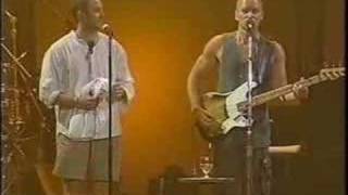I&#39;m So Happy I Can&#39;t Stop Crying Live.  Sting and Ross Viner