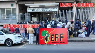 Download lagu HILLBROW CLINIC : NOT EVEN A BLIND MAN WAS ALLOWED IN | EFF HAS JOINED THE CONVERSATION mp3
