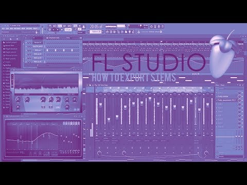 How To Export Stems/Track Outs In FL Studio | For Beginners