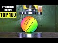 Top 100 Best Hydraulic Press Moments ASMR VERSION VOL 3 | PURE SOUND Satisfying Crushing Compilation