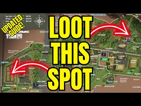 This is The BEST Spot to Loot on Customs - Escape From Tarkov