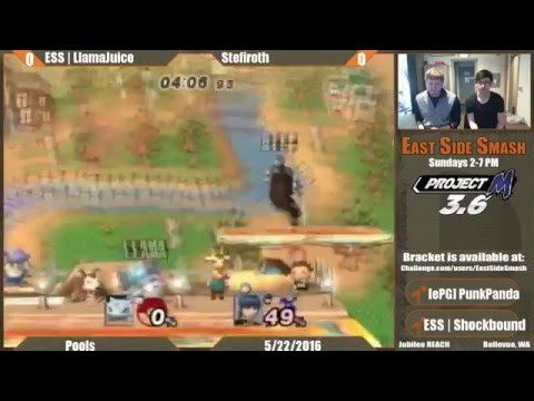 ESS Monthly #1: ESS | Llama Juice (Ivysaur) Vs Stefiroth (Marth) - Pools - Project M