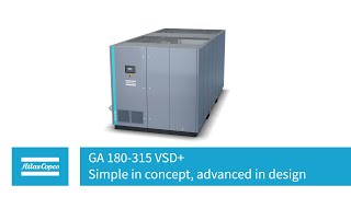 Download lagu Atlas Copco | Compressors | GA 180 315 VSD  | Simple in Concept, Advanced in Design mp3
