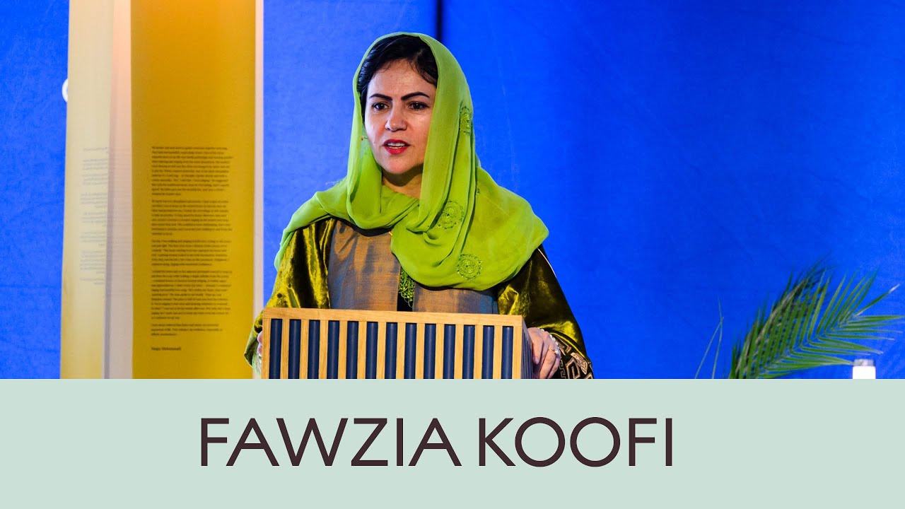 Fawzia Koofi – Nobel Peace Conference: Woman - Life - Freedom - YouTube