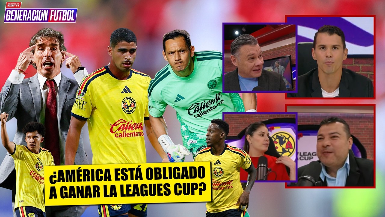AMÉRICA en la LEAGUES CUP: CONDENADO a GANAR hasta lo que no importa por OBLIGACIÓN | Generacion F