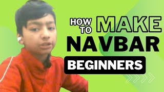 How To Make Navbar For Beginners !