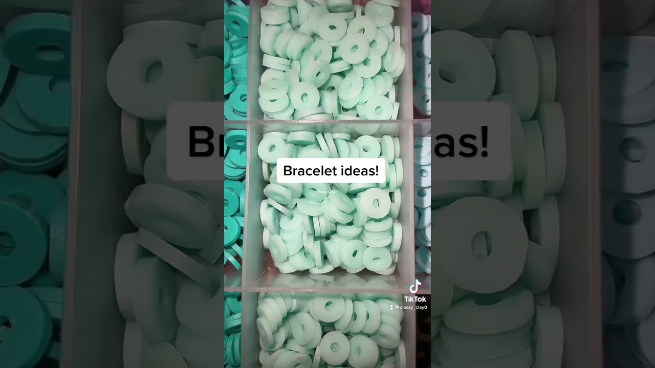 Clay beads Bracelet ideas!